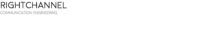 rightchannel COMMUNICATION ENGINEERING 